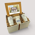 Watercolor New Home Photo Personalized Gift Set