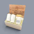 Walnut Cutting Board Personalized Gift Set | Laser Engraved | Closing Day Gifts