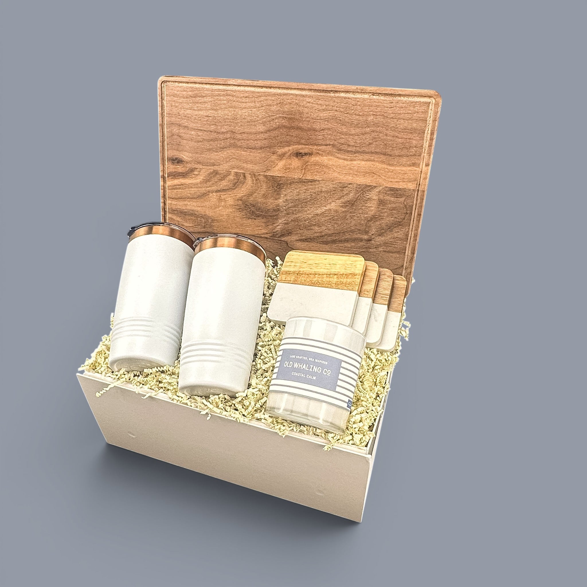 Walnut Cutting Board Personalized Gift Set | Laser Engraved | Closing Day Gifts