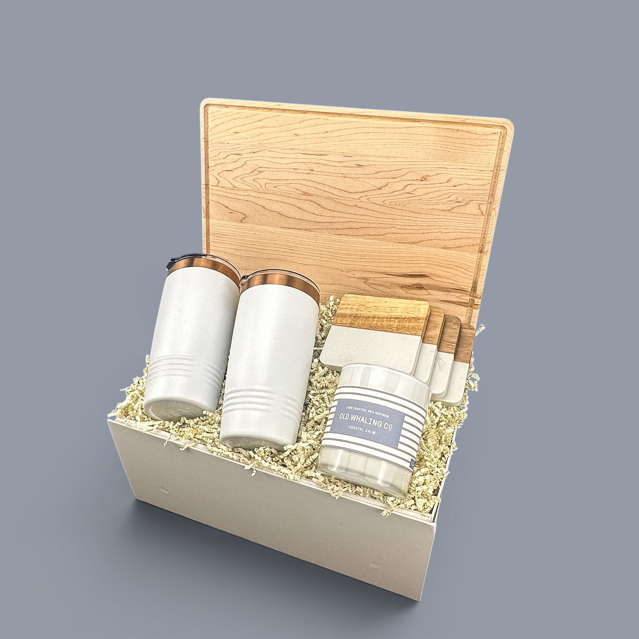 Maple Cutting Board Personalized Gift Set | Laser Engraved | Closing Day Gifts