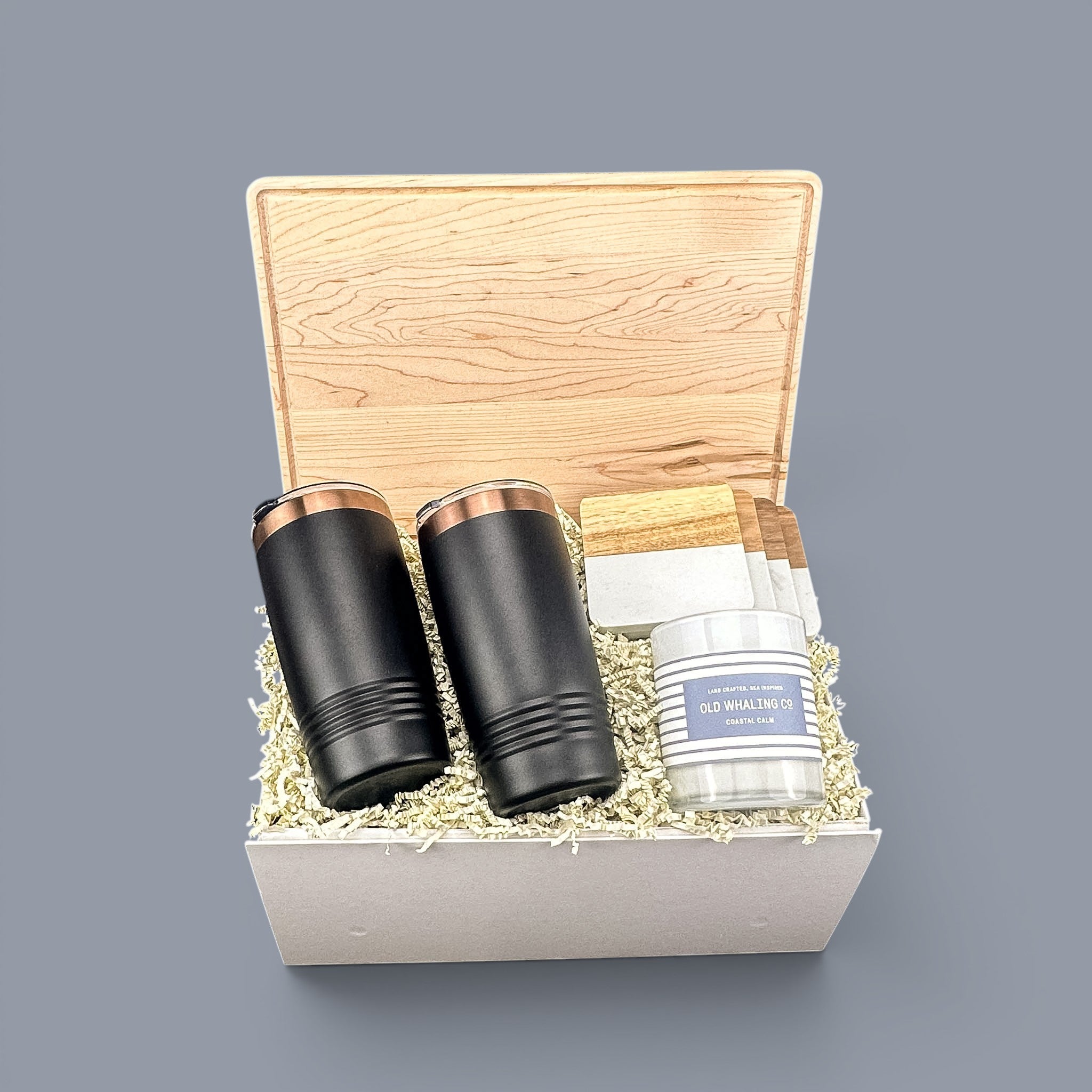Maple Cutting Board Personalized Gift Set | Laser Engraved | Closing Day Gifts