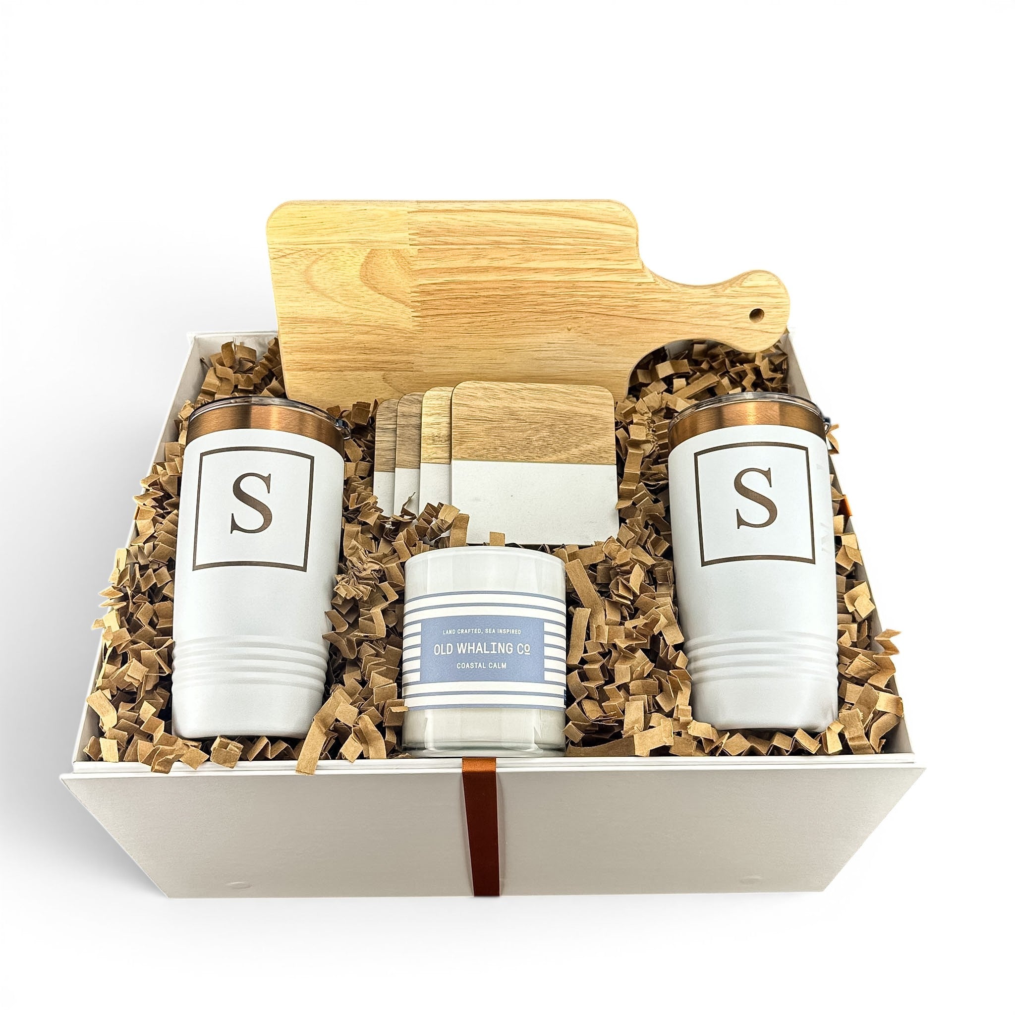 Rubber Wood Mini Cutting Board Personalized Gift Set | Laser Engraved | Closing Day Gifts