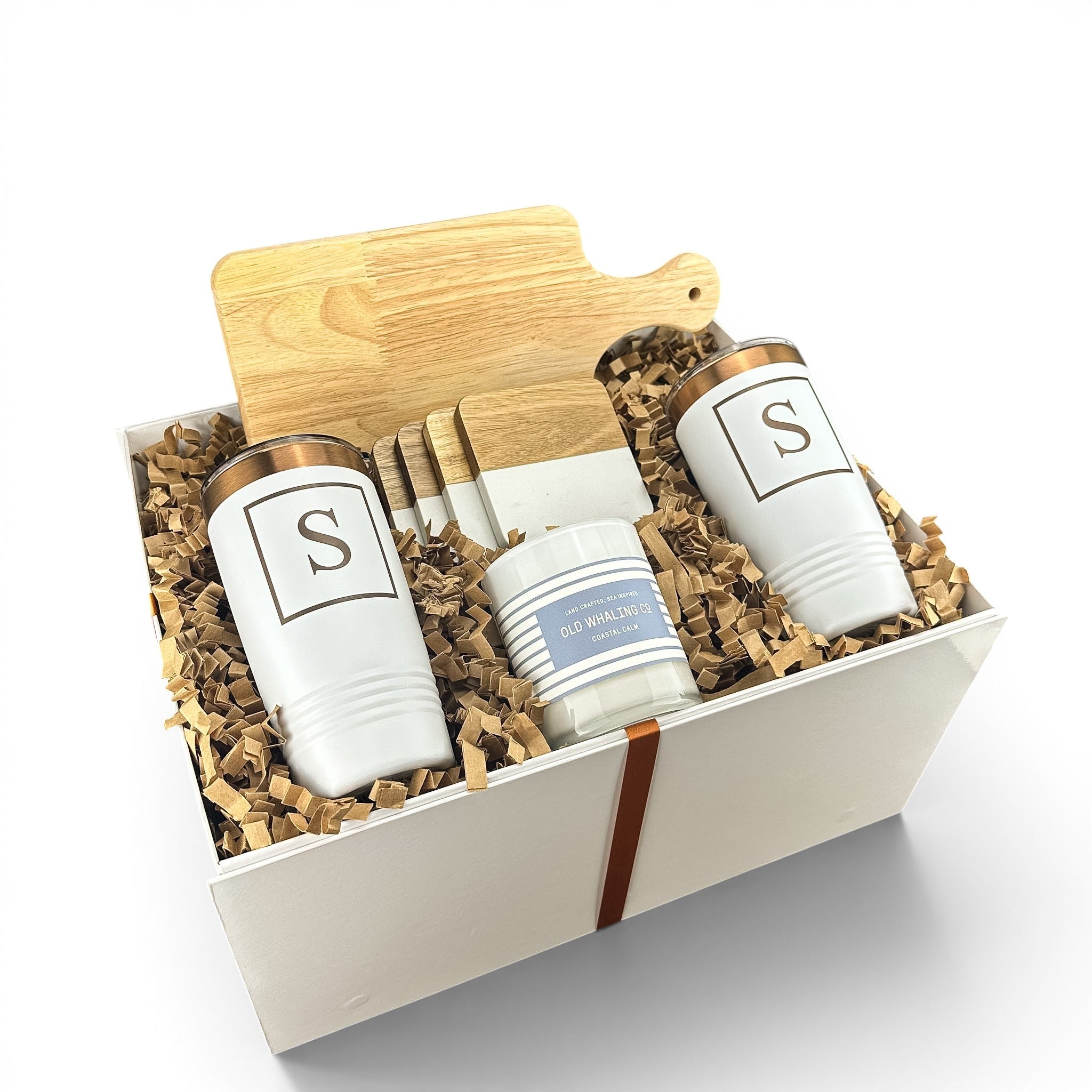 Rubber Wood Mini Cutting Board Personalized Gift Set | Laser Engraved | Closing Day Gifts