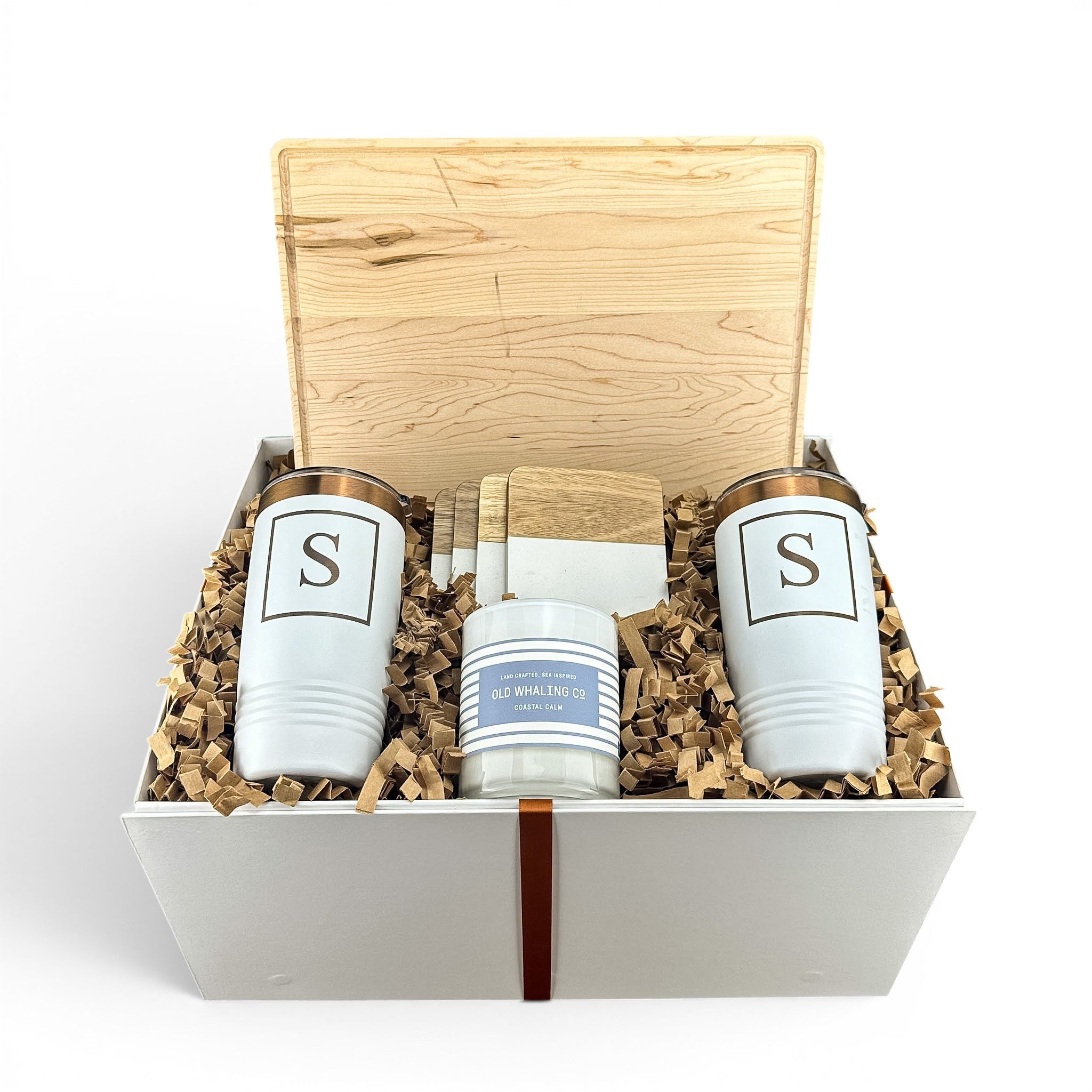 Maple Cutting Board Personalized Gift Set | Laser Engraved | Closing Day Gifts