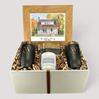 Watercolor New Home Photo Personalized Gift Set